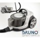 BRUNO ηλεκτρική σκούπα BRN-0137, 800W, 3lt, κυκλωνική, λευκή