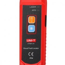 UNI-T ανιχνευτής σφάλματος οπτικής ίνας UT691-01, ~1mW, ~650nm, IP54