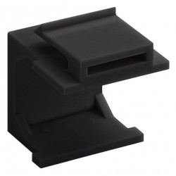 GOOBAY κάλυμμα προστασίας για θύρα Keystone 79990, μαύρο, 4τμχ