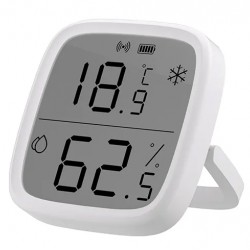 SONOFF smart θερμόμετρο & υγρασιόμετρο SNZB-02D, LCD, ZigBee