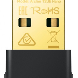 TP-LINK Nano Wi-Fi Bluetooth 4.2 USB Adapter Archer T2UB Nano, Ver. 1.0