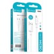 CELEBRAT καλώδιο Micro USB σε USB CB-24M, 2.1A, 1.2m, λευκό