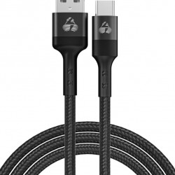 POWERTECH καλώδιο USB σε USB-C PTR-0129, PD 60W, copper, 60cm, μαύρο