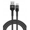 POWERTECH καλώδιο USB σε USB-C PTR-0129, PD 60W, copper, 60cm, μαύρο
