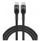 POWERTECH καλώδιο USB-C PTR-0132, PD 100W, copper, 1m, μαύρο