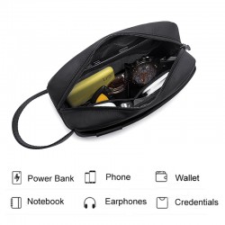 ARCTIC HUNTER τσάντα χειρός K00580, 2.5L, γκρι