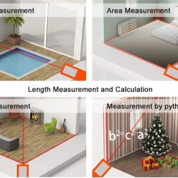 NOYAFA laser μετρητής απόστασης NF-271, m/ft/in, 70m
