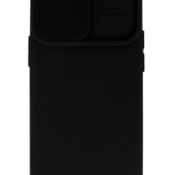 POWERTECH Θήκη Camshield Soft MOB-1881 για iPhone 15 Plus, μαύρη
