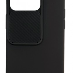 POWERTECH Θήκη Camshield Soft MOB-1884 για iPhone 15 Pro, μαύρη