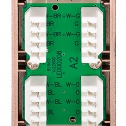 GOOBAY κυτίο σύνδεσης καλωδίων δικτύου 96101, CAT 6/CAT 7, STP, μαύρο
