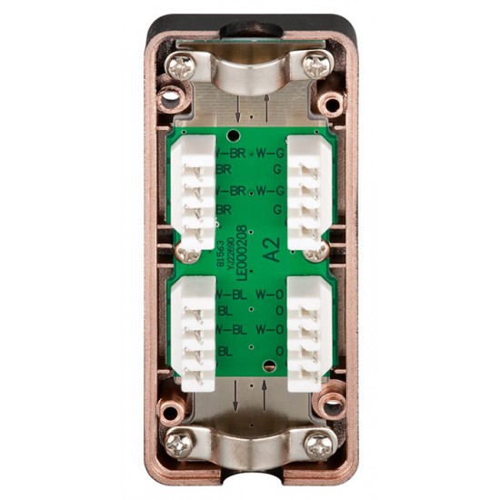 GOOBAY κυτίο σύνδεσης καλωδίων δικτύου 96101, CAT 6/CAT 7, STP, μαύρο