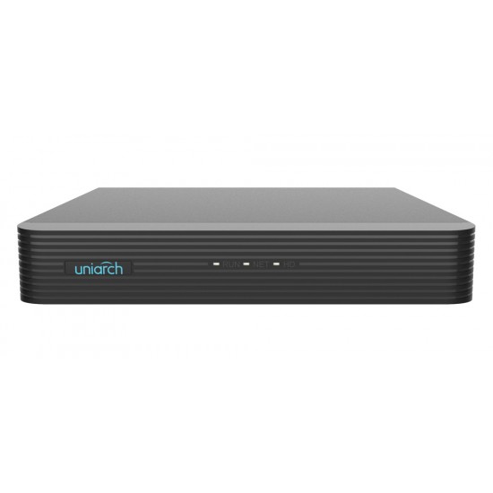 UNIARCH NVR καταγραφικό NVR-110E2, H.265/H.264, 8MP, 10 κανάλια