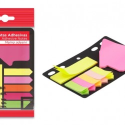 MP αυτοκόλλητα χαρτάκια σημειώσεων PN821 75x75mm, 7x 25τμχ, χρωματιστά