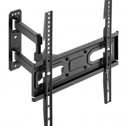 POWERTECH επιτοίχια βάση τηλεόρασης PT-1131, 32-55", έως 35kg, full motion