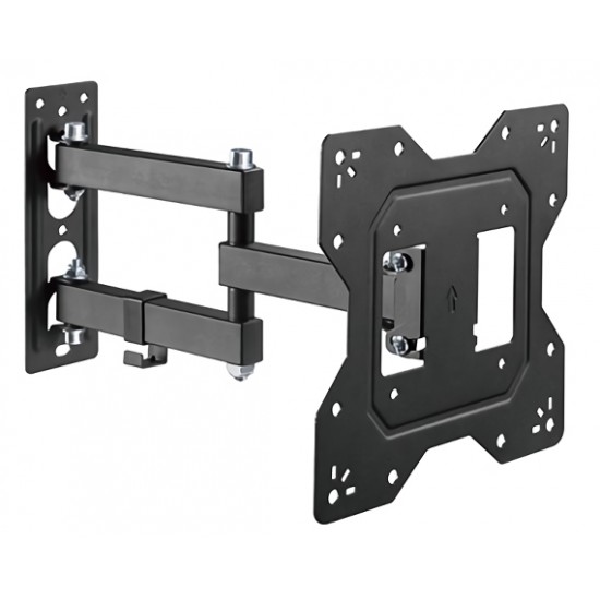 POWERTECH επιτοίχια βάση τηλεόρασης PT-1129, 23-43", έως 30kg, full motion
