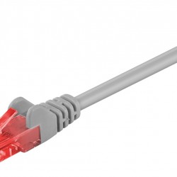 GOOBAY καλώδιο δικτύου 68434, CAT 6 U/UTP, CCA, 0.5m, γκρι