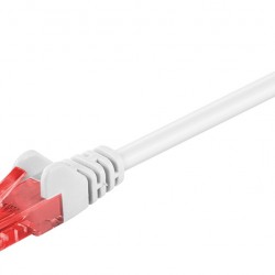 GOOBAY καλώδιο δικτύου 95598, CAT 6 U/UTP, CCA, 1.5m, λευκό