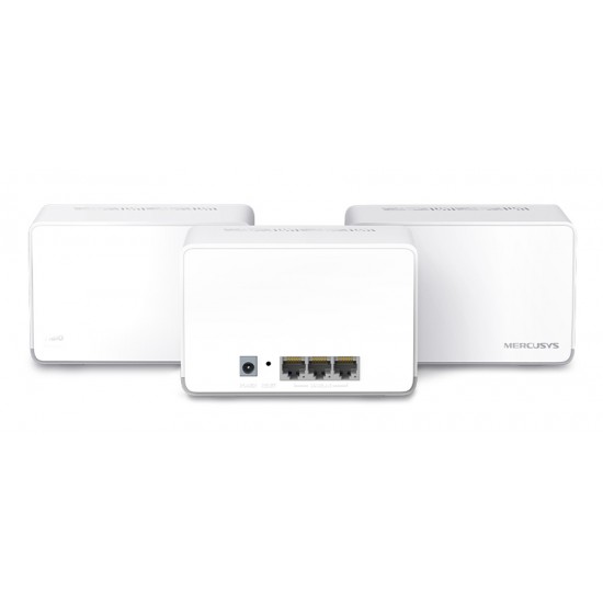 MERCUSYS Mesh Wi-Fi 6 System Halo H70X, 1.8Gbps Dual Band, 3τμχ, V. 1.20