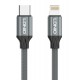 LDNIO καλώδιο Lightning σε USB-C LC441I, 30W PD, 1m, γκρι