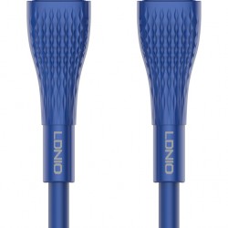 LDNIO καλώδιο Lightning σε USB-C LC672I, 30W PD, 2m, μπλε