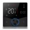 Smart θερμοστάτης πετρελαίου BHT-009GBLW, WiFi, χωνευτός, μαύρος