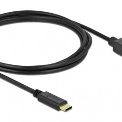 DELOCK καλώδιο USB-C σε USB Type B 83330, 2m, μαύρο