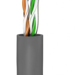 GOOBAY καλώδιο δικτύου 95410, CAT 5e U/UTP, CCA, 305m, γκρι