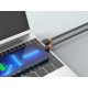 CELEBRAT καλώδιο micro USB σε USB CB-33M, flat, 2.1A, 1m, μαύρο