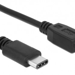 POWERTECH καλώδιο USB-C σε USB Mini CAB-UC079, 1.5m, μαύρο