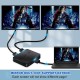 POWERTECH HDMI splitter CAB-H163, 1-in σε 2-out, 4K/30Hz, HDR/HDCP, μαύρο