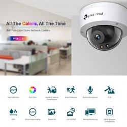 TP-LINK IP κάμερα VIGI C230, 4mm, 3MP, PoE, IP67/IK10, Ver. 1.0