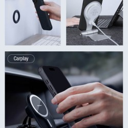 NILLKIN θήκη Super Frosted Shield Pro Magnetic, iPhone 15 Pro Max, μπλε