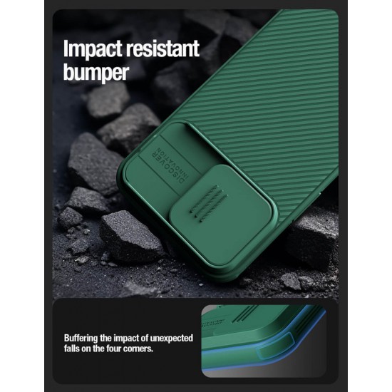 NILLKIN θήκη CamShield Pro για iPhone 15 Pro Max, μαύρη