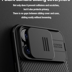 NILLKIN θήκη CamShield Pro για iPhone 15 Pro Max, μπλε
