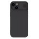 NILLKIN θήκη CamShield Silky Silicone για iPhone 15 Plus, μαύρη