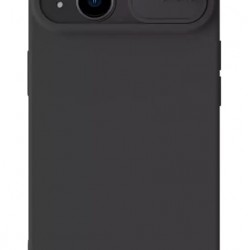 NILLKIN θήκη CamShield Silky Magnetic Silicone για iPhone 15 Plus, μαύρη