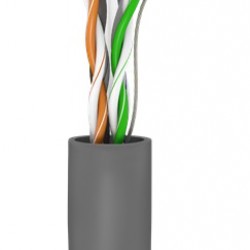 GOOBAY καλώδιο δικτύου 95694, CAT 6 U/UTP, CCA, 100m, γκρι