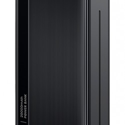 USAMS power bank US-CD205, 2x USB θύρες εξόδου, 10000mAh, 10W, μαύρο