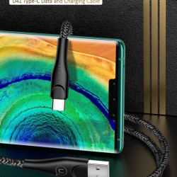 USAMS καλώδιο USB-C σε USB US-SJ392, 2A, 1m, μαύρο