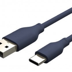 CABLETIME καλώδιο USB-C σε USB CT-CMAMN1, 3A, 480Mbps, 1m, μπλε