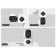 VSTARCAM smart κάμερα C992DR, 3MP, dual lens, WiFi, PTZ, SD