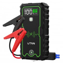 UTRAI εκκινητής μπαταρίας αυτοκινήτου JS-1 Pro με φακό, 12V/2500A, 16000mAh