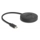 DELOCK docking station για M.2 NVMe/SATA SSD 64254, 10Gbps, μαύρο