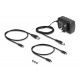 DELOCK docking station για M.2 NVMe/SATA ή 2.5"/3.5" SSD/HDD 64253, 10Gbps, μαύρο