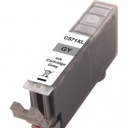 Συμβατό Inkjet για Canon, 571 XL, 12.2ml, γκρι