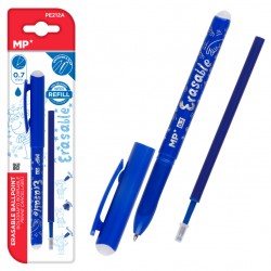 MP στυλό διαρκείας Ballpoint PE212A με ανταλλακτικό μελάνι, 0.7mm, μπλε
