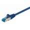 GOOBAY καλώδιο δικτύου 93677, CAT 6A S/FTP (PiMF), Copper, 1m, μπλε