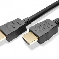 GOOBAY καλώδιο HDMI 60619 με Ethernet, 4K/60Hz, 18 Gbps, 0.5m, μαύρο