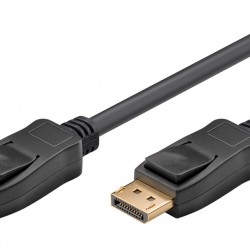 GOOBAY καλώδιο DisplayPort 64797, 8K/60Hz, 32.4 Gbps, 1m, μαύρο