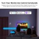 SONOFF smart διακόπτης T5-2C-86 με LED φωτισμό, διπλός, Wi-Fi, λευκός